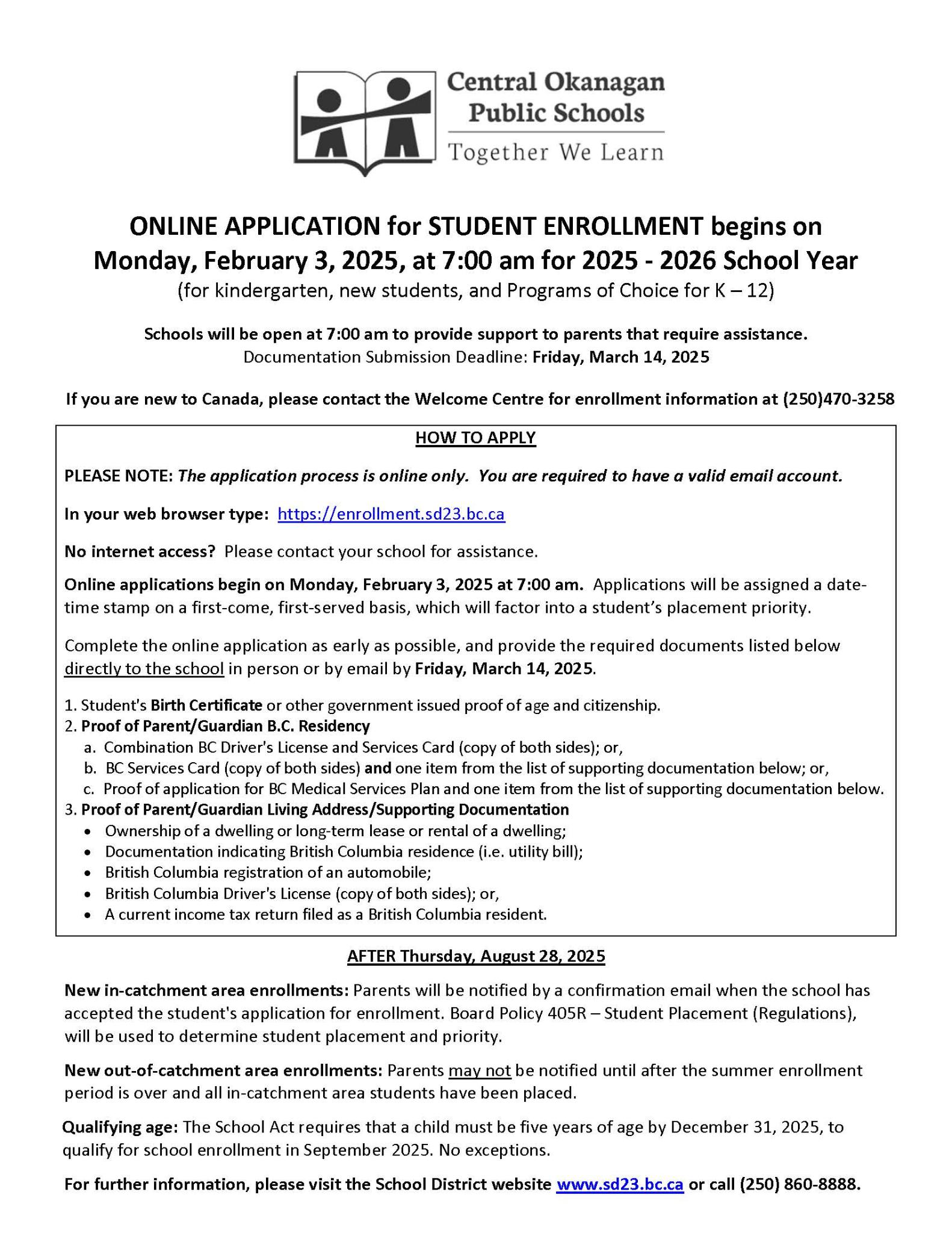 Registration Ad Spring 2025 2026