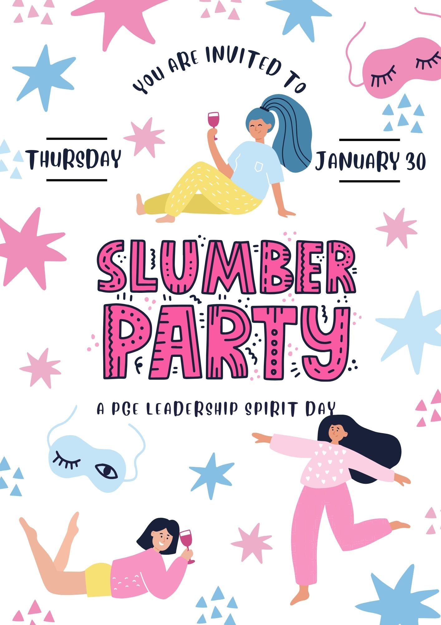 Slumber Party Spirit Day 