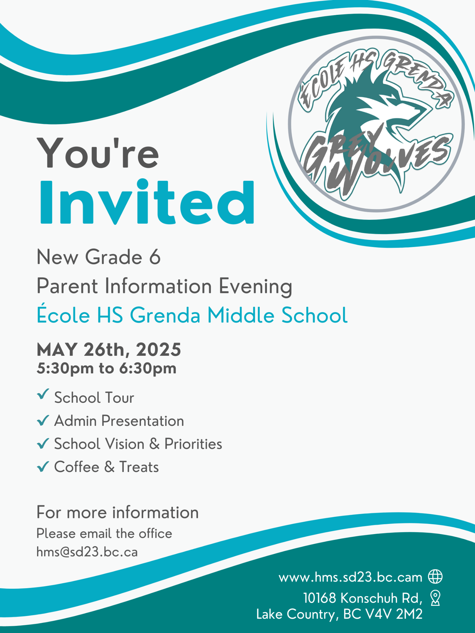 HMS New Gr 6 Open House Flyer
