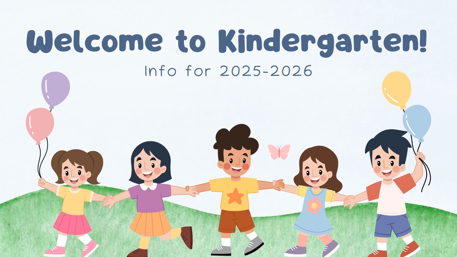 Welcome to Kindergarten